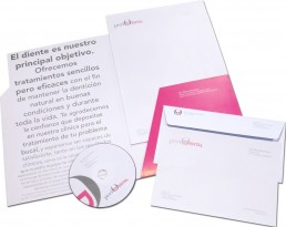 Papeler&iacute;a corporativa. Periodental.